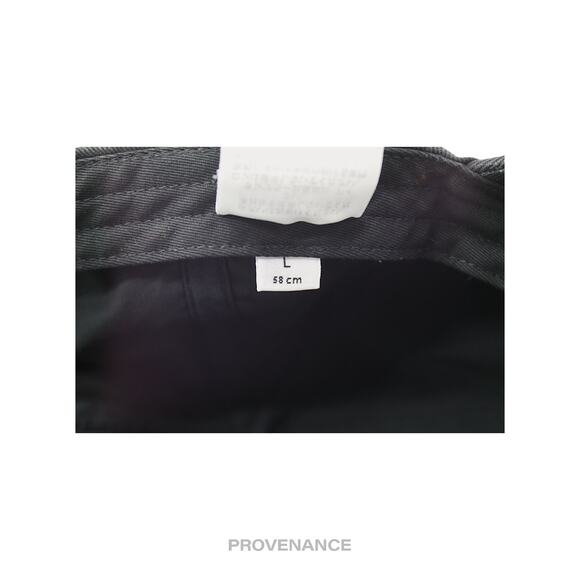 🔴 Balenciaga Embroidered Rainbow Logo Cap - Washed Black - Picture 11 of 12